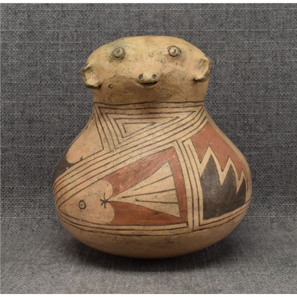 MATA ORTIZ POTTERY EFFIGY JAR