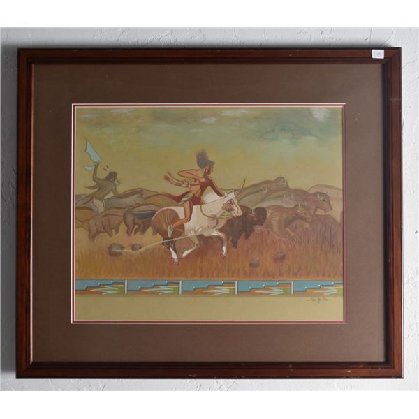 SAN ILDEFONSO  PAINTING  (ROMANDO VIGIL)