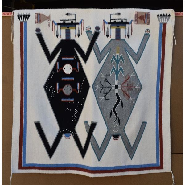 NAVAJO PICTORIAL TEXTILE
