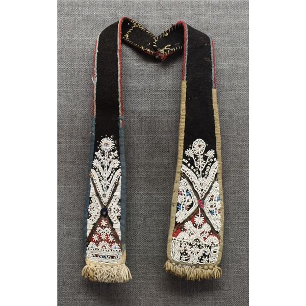 IROQUOIS BEADED SASH