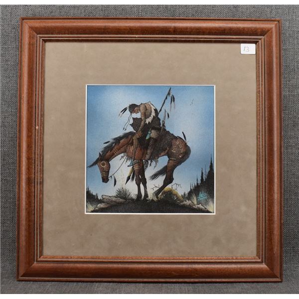 SAND PAINTING (ANTHONY TSOSIE)