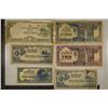 Image 1 : 6 PIECES OF JAPANESE INVASION BILLS GOOD VARIETY: