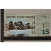 Image 1 : 2011 ARCTIC TERRITORIES POLYMER 15 DOLLAR CU