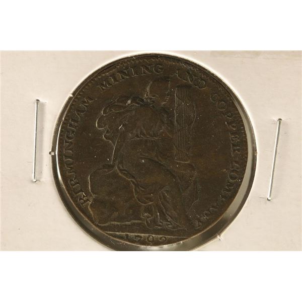 1792 CONDER TOKEN. THEY R MOSTLY 18TH CENTURY