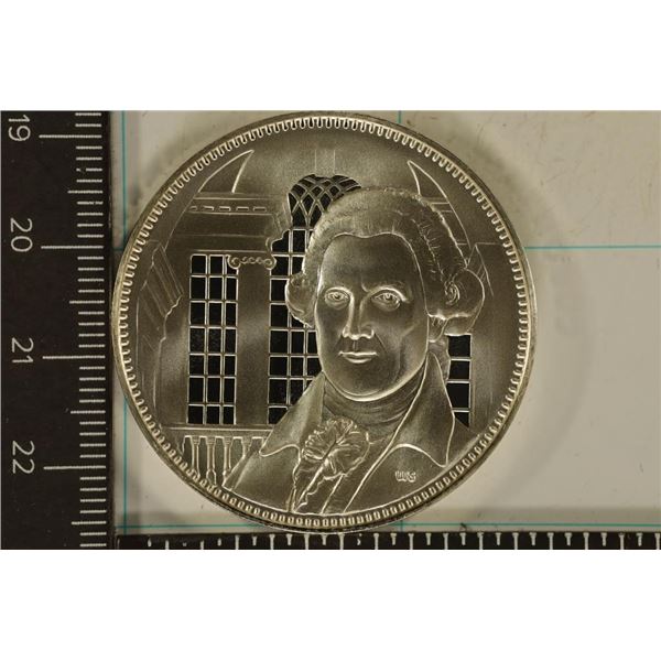 1.02 TROY OZ. STERLING SILVER OFFICIAL MEDAL OF