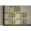 Image 1 : 5-5000 ITALIAN 5000 LIRE BILLS ONE HAS INK ON THE