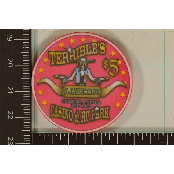$5 TERRIBLES CASINO PAHRUMP NEVADA