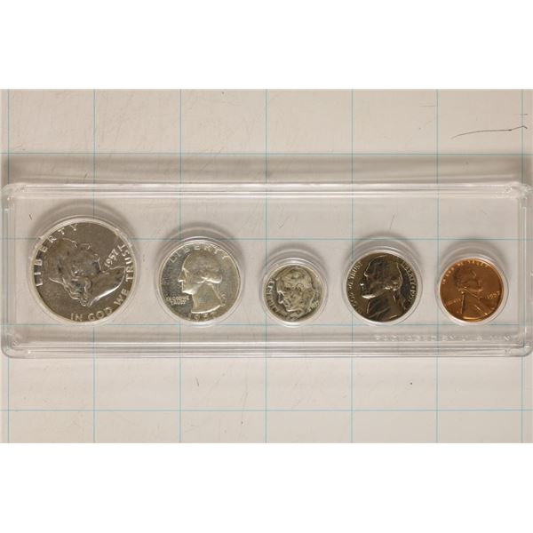 1957 US PROOF SET IN PLASTIC CASE