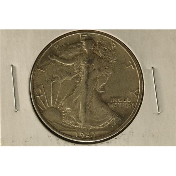 1941-S SILVER WALKING LIBERTY HALF DOLLAR
