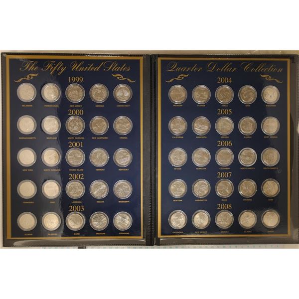 US 50 COIN STATE QUARTER COLLECTION FROM 1999-