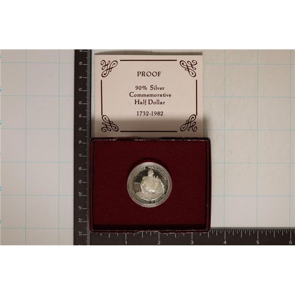 1982-S GEORGE WASHINGTON COMMEMORATIVE SILVER