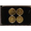 Image 2 : 1998 GRAND CASINO 4 COIN COLLECTORS SET WILDLIFE