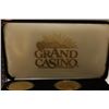 Image 3 : 1998 GRAND CASINO 4 COIN COLLECTORS SET WILDLIFE