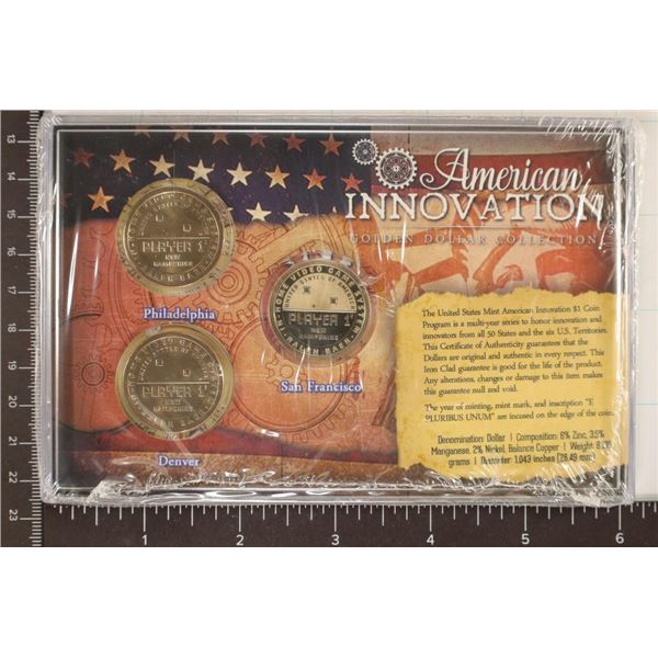 2021 NEW HAMPSHIRE P/D/S INNOVATION COIN SET
