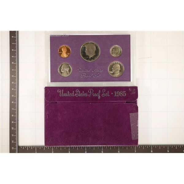 1985 US PROOF SET (WITH BOX)