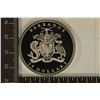 Image 2 : 1985 BARBADOS .90 OZ. ASW STERLING SILVER PF $25