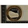 Image 1 : CASINO $10 SILVER TOKEN (UNC) GOLDEN GATE