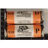 Image 1 : 2006-P & D SOLID DATES $10 ROLLS BU SOUTH DAKOTA
