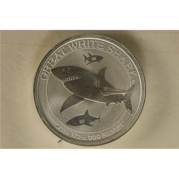 2014 AUSTRALIA 1/2 OZ. .999 FINE SILVER GREAT