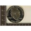 Image 1 : 1990-P PROOF US EISENHOWER SILVER DOLLAR