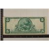 Image 2 : SERIES 1902 LARGE SIZE US $5 NATIONAL CURRENCY