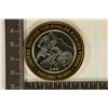 Image 1 : CASINO $10 SILVER TOKEN (UNC) CAESARS TAHOE