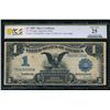 Image 1 : 1899 $1 Black Eagle Silver Certificate PCGS 25