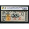 1800s $1 Charleston SC Obsolete PCGS 65PPQ