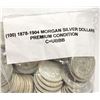 Image 2 : (100) Premium Morgan Silver Dollars 1878-1904