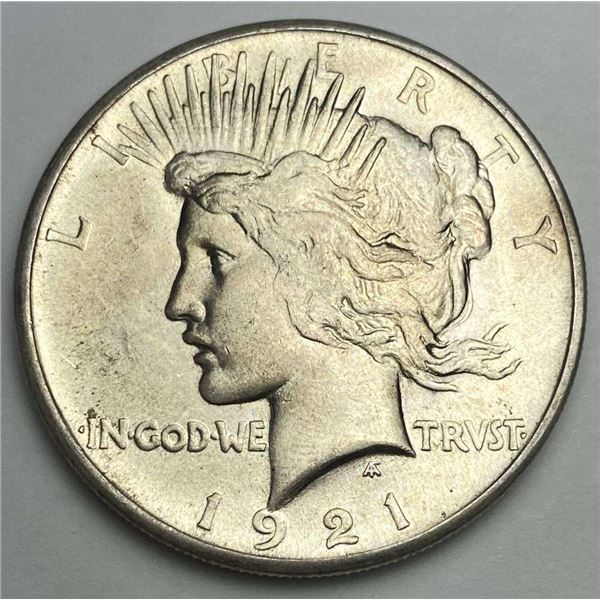 1921 Peace Silver Dollar MS65