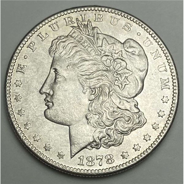 1878-S Morgan Silver Dollar MS63