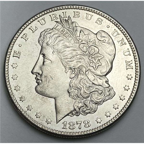 1878-S Morgan Silver Dollar MS64