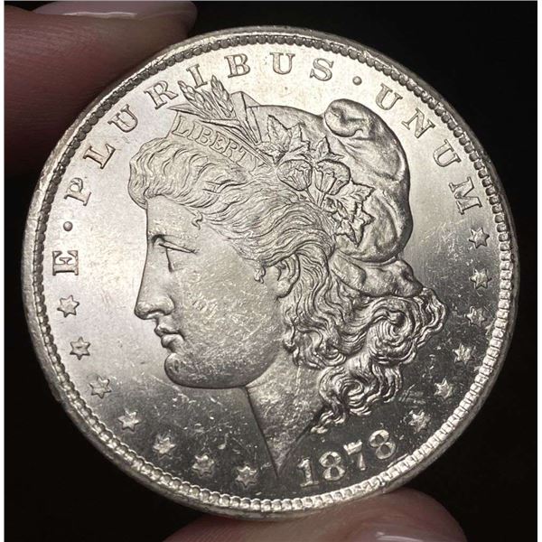 1878-CC Morgan Silver Dollar MS64 PL