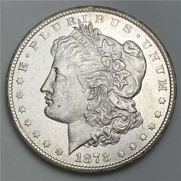1878-CC Morgan Silver Dollar MS65