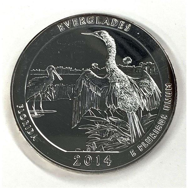 2014 ATB Florida "Everglades" 5 ozt .999 Silver