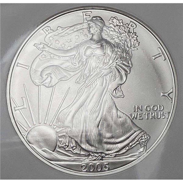 2005 American Silver Eagle NGC MS69