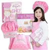 Image 1 : 10 Boxes of NEW Tickle & Main I Hereby Crown You - Chef Princess Chef Gift Set, Kids Chef Hat and Ap