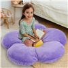 Image 2 : Pallet of NEW Butterfly Craze Daisy Lounge Flower Pillow for Teens & Kids - Purple (DP02M) (Total Qu
