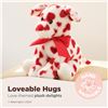 Image 2 : 10 Boxes of NEW Bearington Romantic Rover Valentine's Day Stuffed Animal, 12 Inch Puppy Stuffed Anim