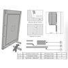Image 2 : Group of 9 Boxes of NEW Print Signs - Each Box include 10 pcs - Bid per box