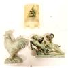 Image 2 : Natural Stone Animal Carvings, Lot of 10 [181157]
