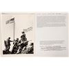 Image 2 : WWII Iwo Jima Flag Photograph / Story Lindbergh Signature [190145]