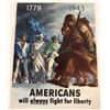 Image 1 : WWII Patriotic Poster - Revolutionary War [190257]