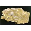 Image 1 : Crystalline Leaf Gold on Quartz Slab, Sierra Nevada [189488]