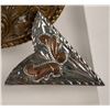 Image 2 : El Arturo Crumrine Belt Buckle & Collar Tips Silver [124918]