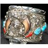 Image 1 : Navajo bear claw cuff [190547]