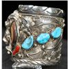 Image 2 : Navajo bear claw cuff [190547]
