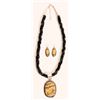 Image 1 : Bumble Bee Jasper Necklace Set [176270]