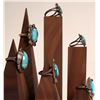 Image 2 : Turquoise Rings H&E Silentman (6) [186154]