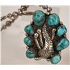 Image 2 : Zuni Silver & Turquoise Necklace [189756]